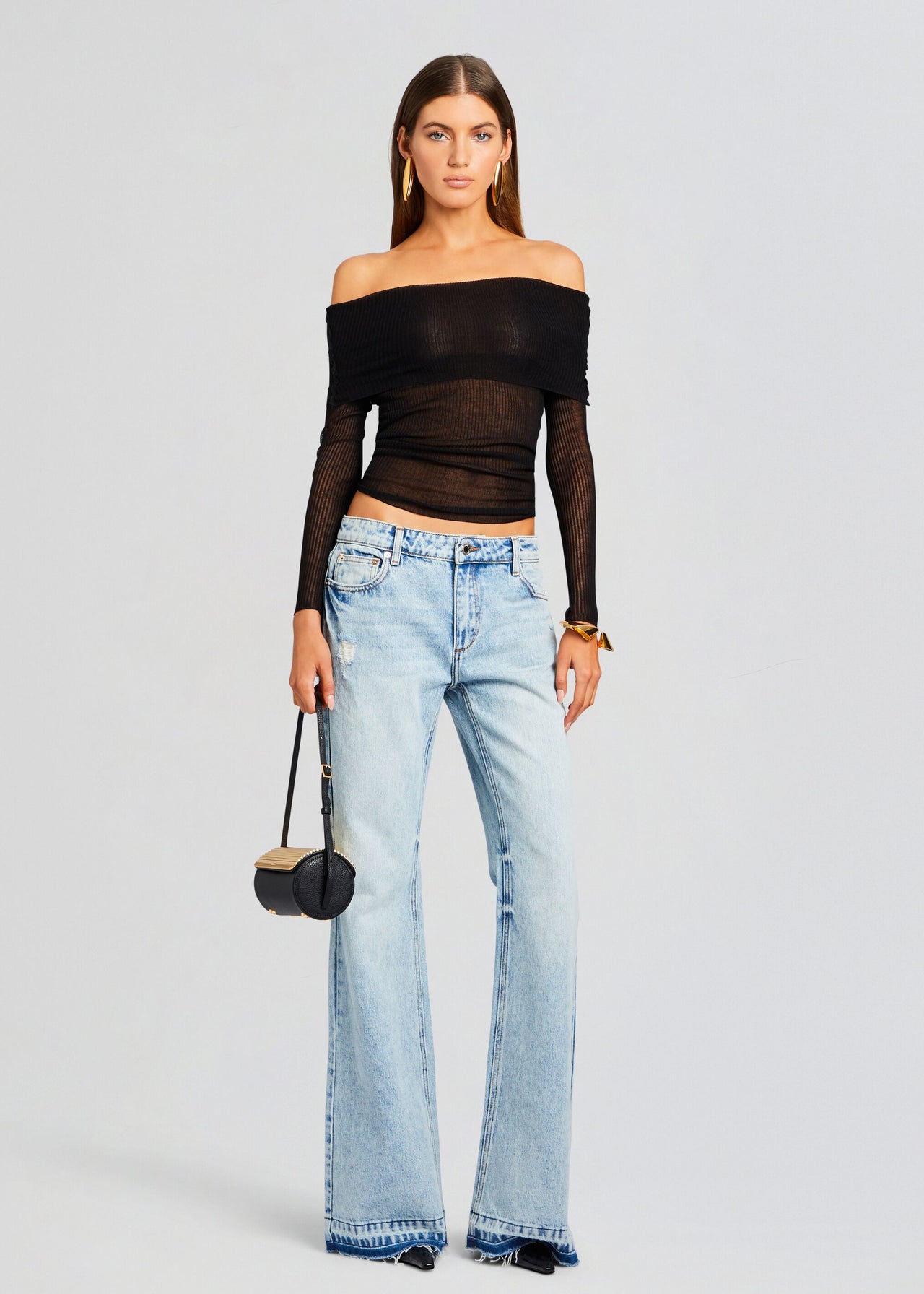 Superlow Bootcut Jeans - Black | 's® DE Superlow Bootcut Jeans - Black | 's® DE