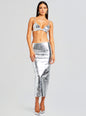 Liza Leather Skirt