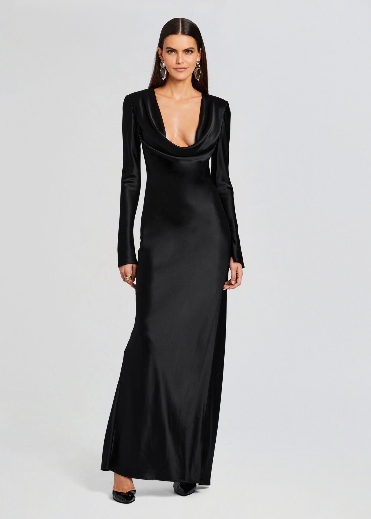 Anna Cowl Evening Dress Retrofete Anna Cowl Evening Dress Retrofete