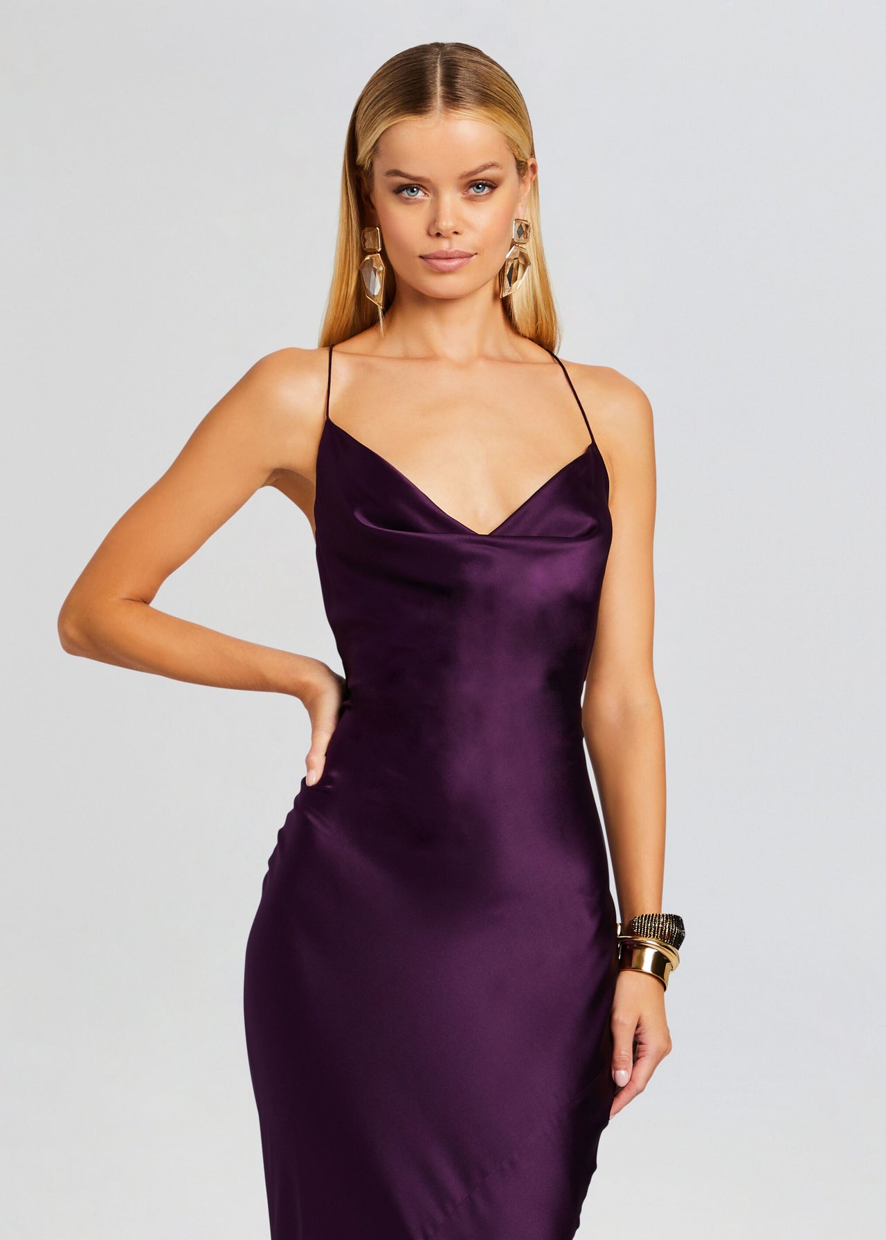 Massimo Silk Gown – Retrofete Massimo Silk Gown – Retrofete