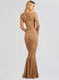 Sereno Knit Crochet Dress
