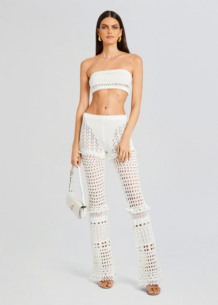 Kyla Knit Crochet Pant