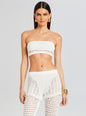 Luiz Knit Crochet Top
