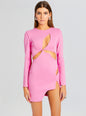 Ariel Long Sleeve Mini Dress