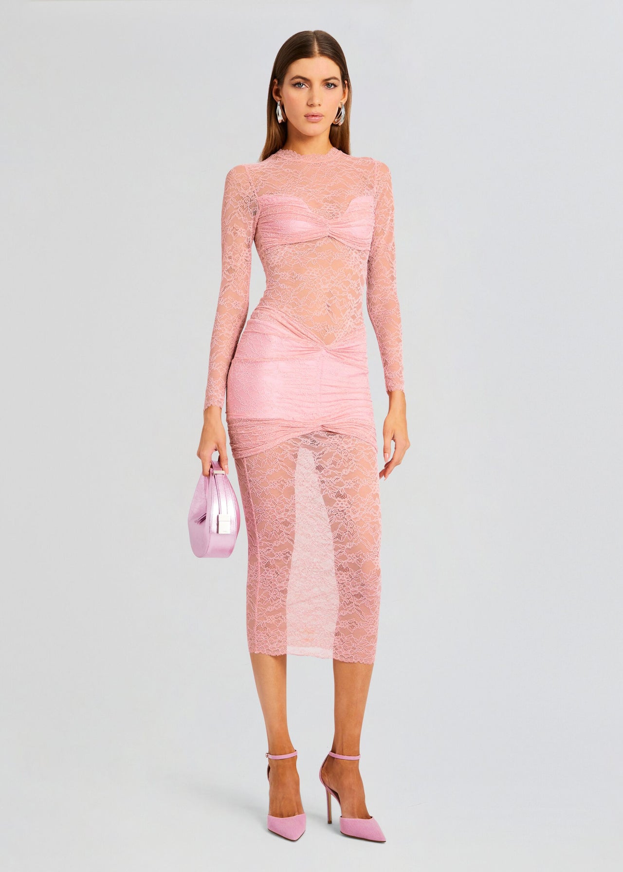 Ellie Lace Midi Dress