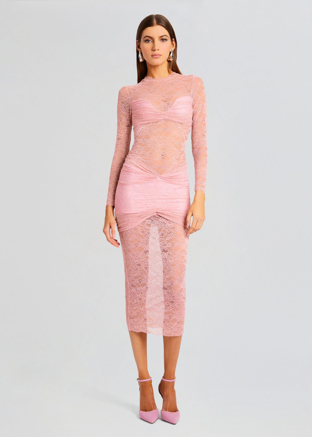 Ellie Lace Midi Dress Retrofete Ellie Lace Midi Dress Retrofete