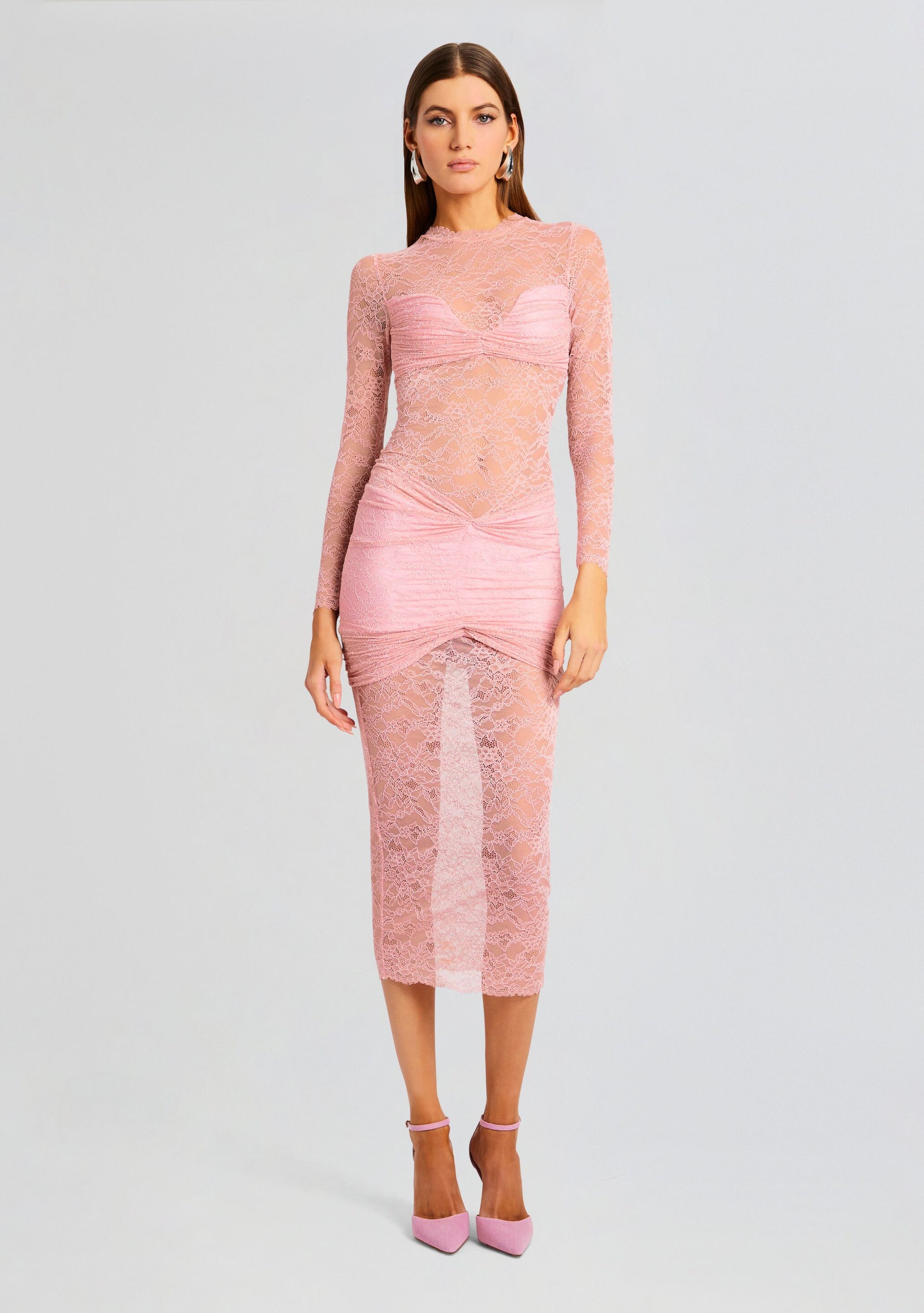 Ellie Lace Midi Dress Retrofete Ellie Lace Midi Dress Retrofete