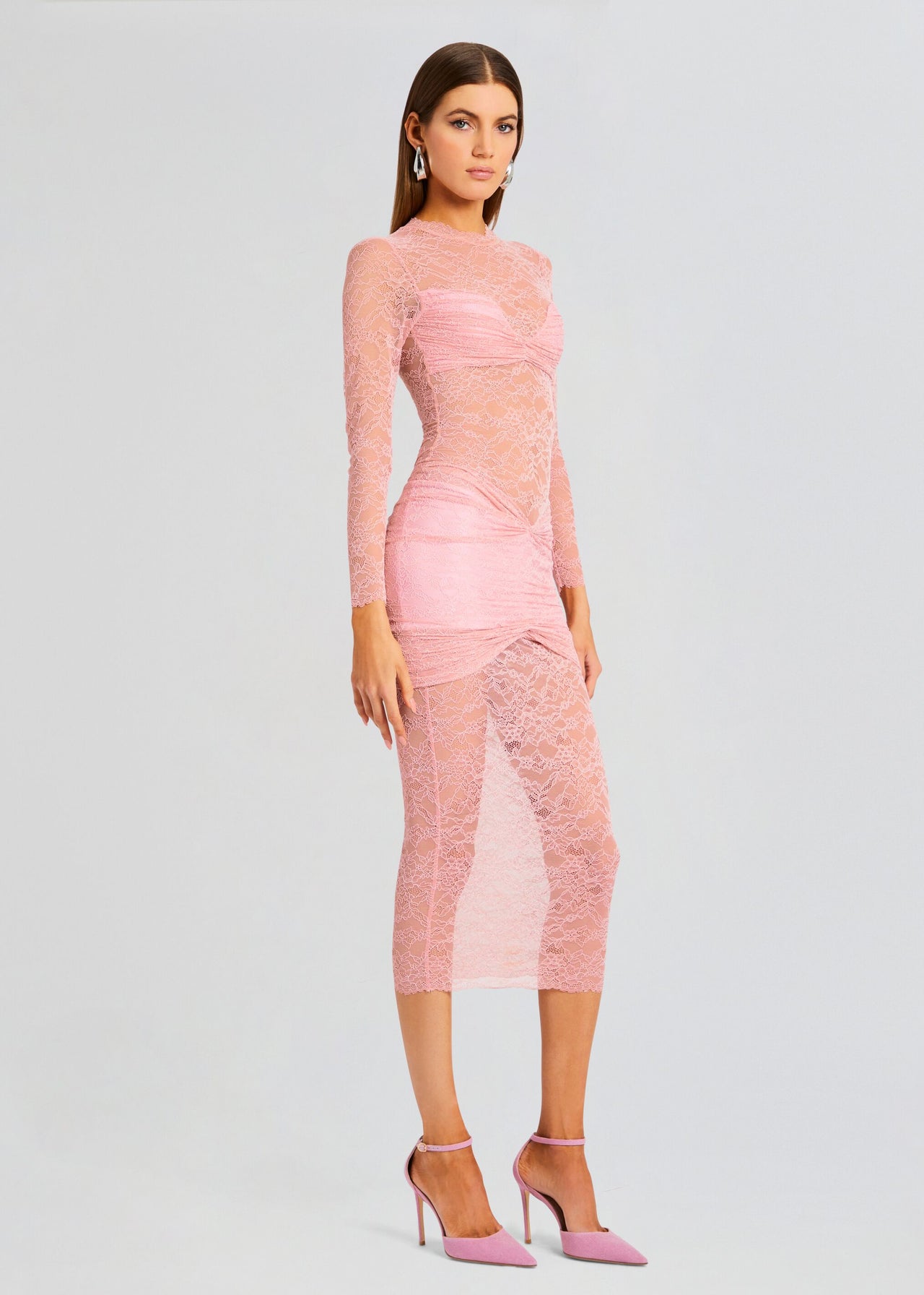 Ellie Lace Midi Dress Retrofete Ellie Lace Midi Dress Retrofete