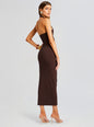 Lozza Halter Neck Maxi Dress