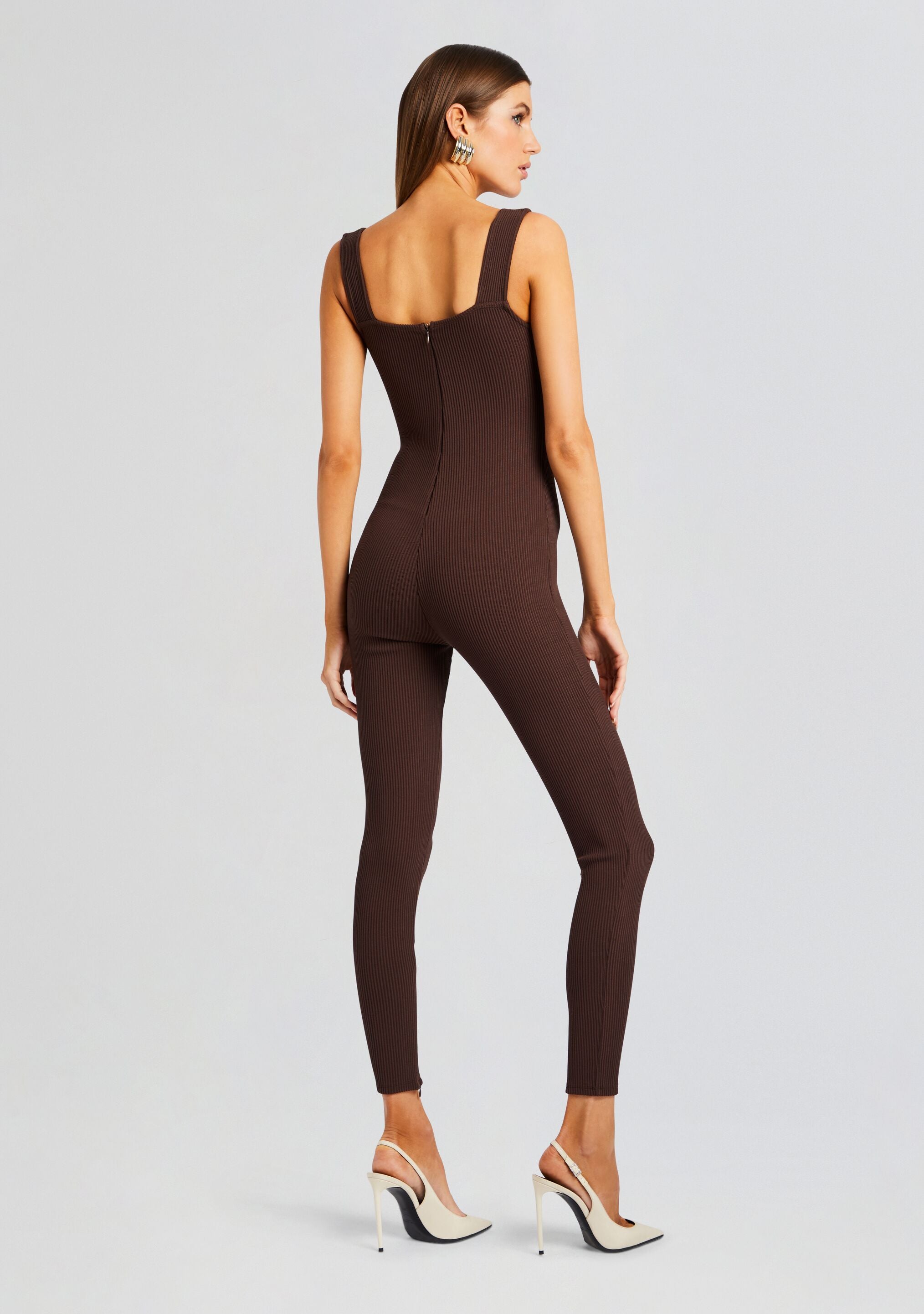 Sabrina Sleeveless Enviro Rib Catsuit