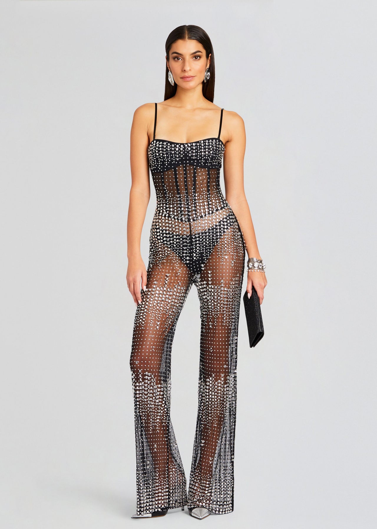 5 Ways to Wear Those Sparkling Mesh Pants All Over TikTok