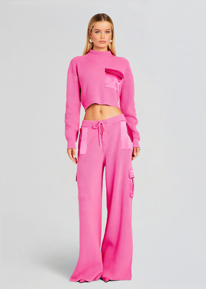Donna Mid Cropped Sweater