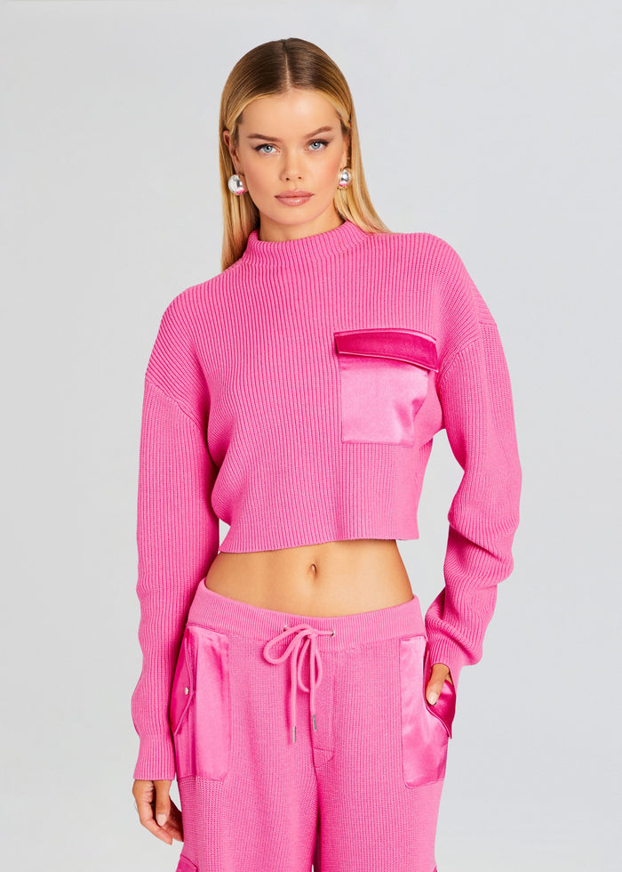 Donna Mid Cropped Sweater