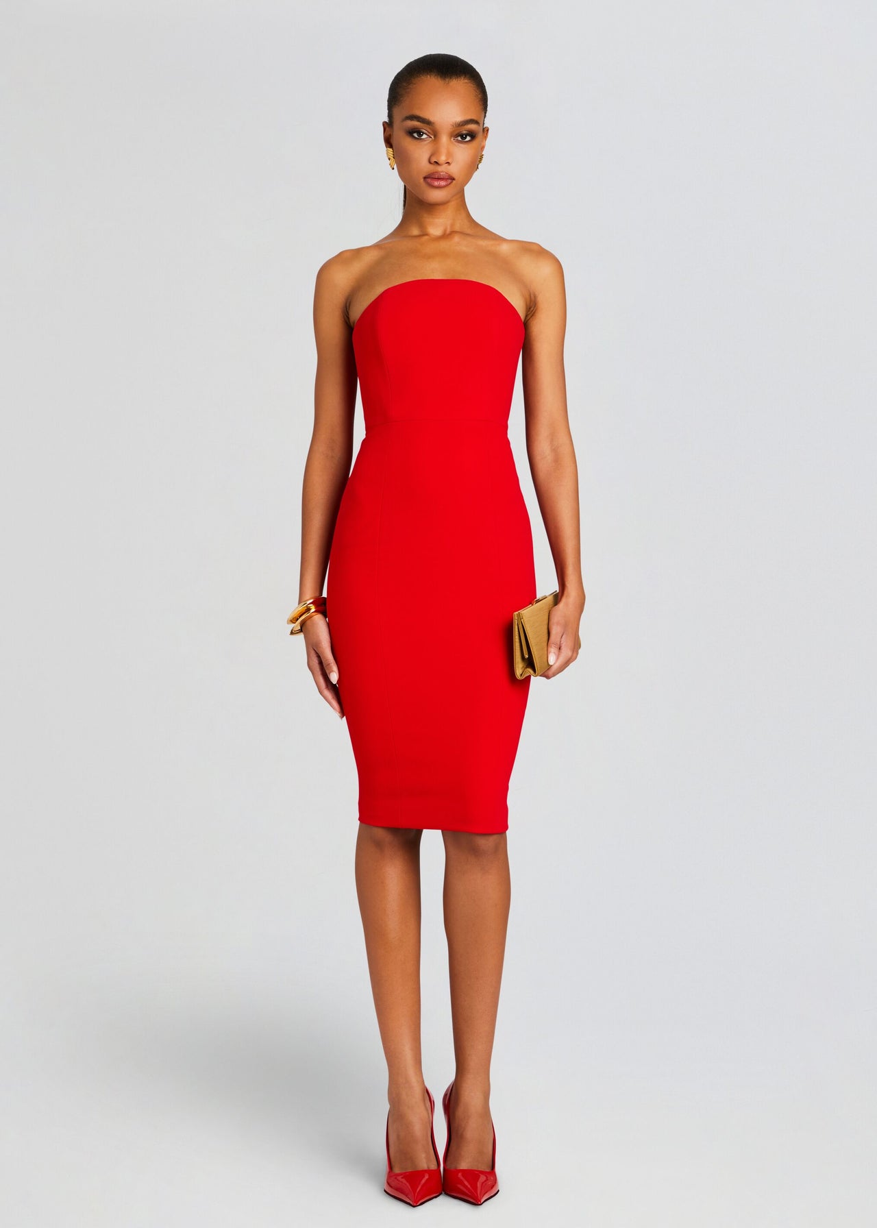 Half Moon Midi Dress Retrofete Half Moon Midi Dress Retrofete