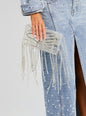 Palermo Embellished Denim Skirt