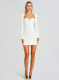Simone Mini V Dress