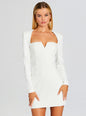 Simone Mini V Dress