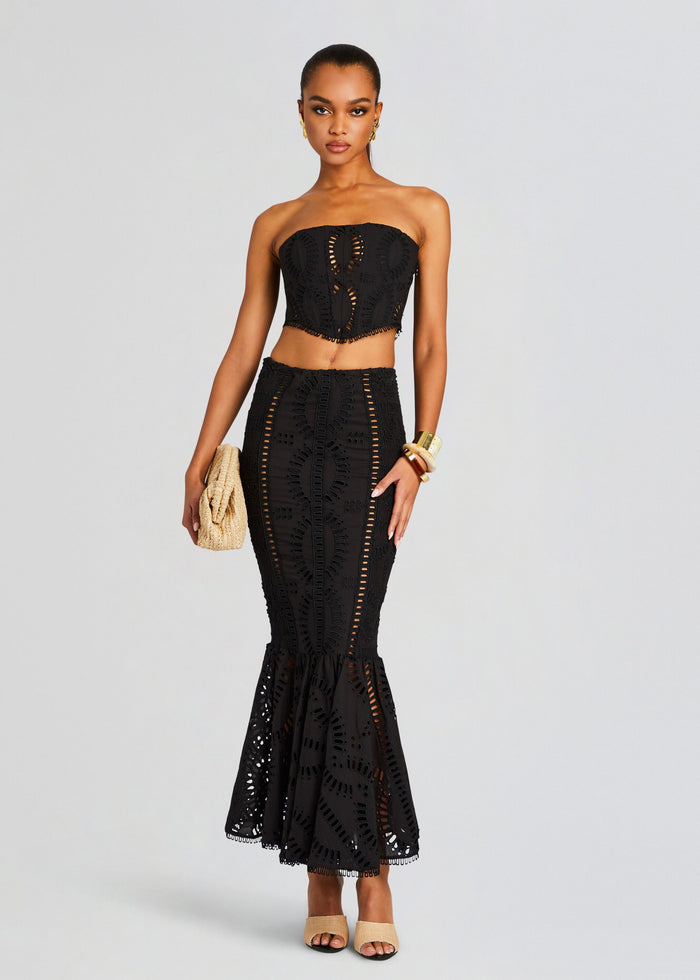Fray Long Skirt