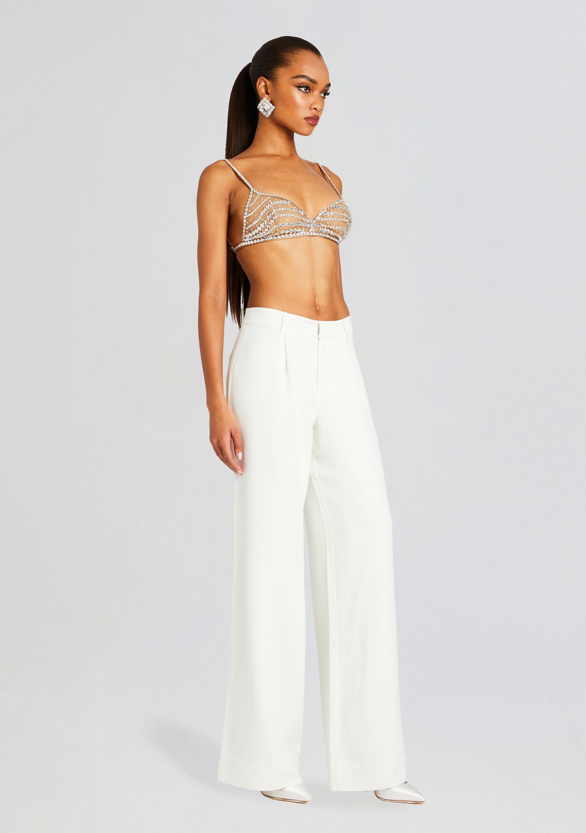 embellished bralette top