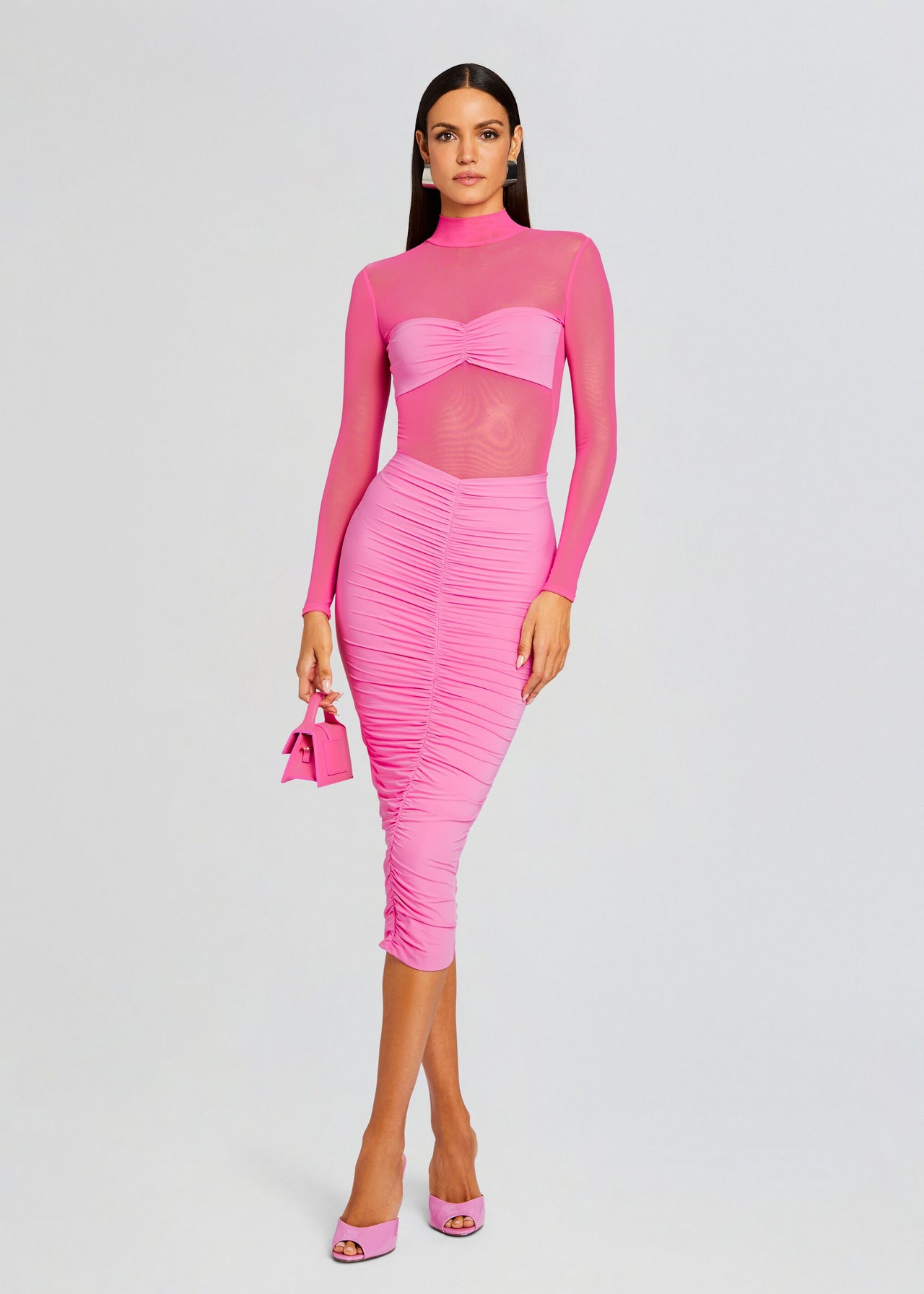 pink mesh shirt dress Buy smALLSAINTS Mid Pink Frill Mesh T-Shirt Dress from Next USA