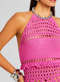 Mesa Knit Crochet Dress