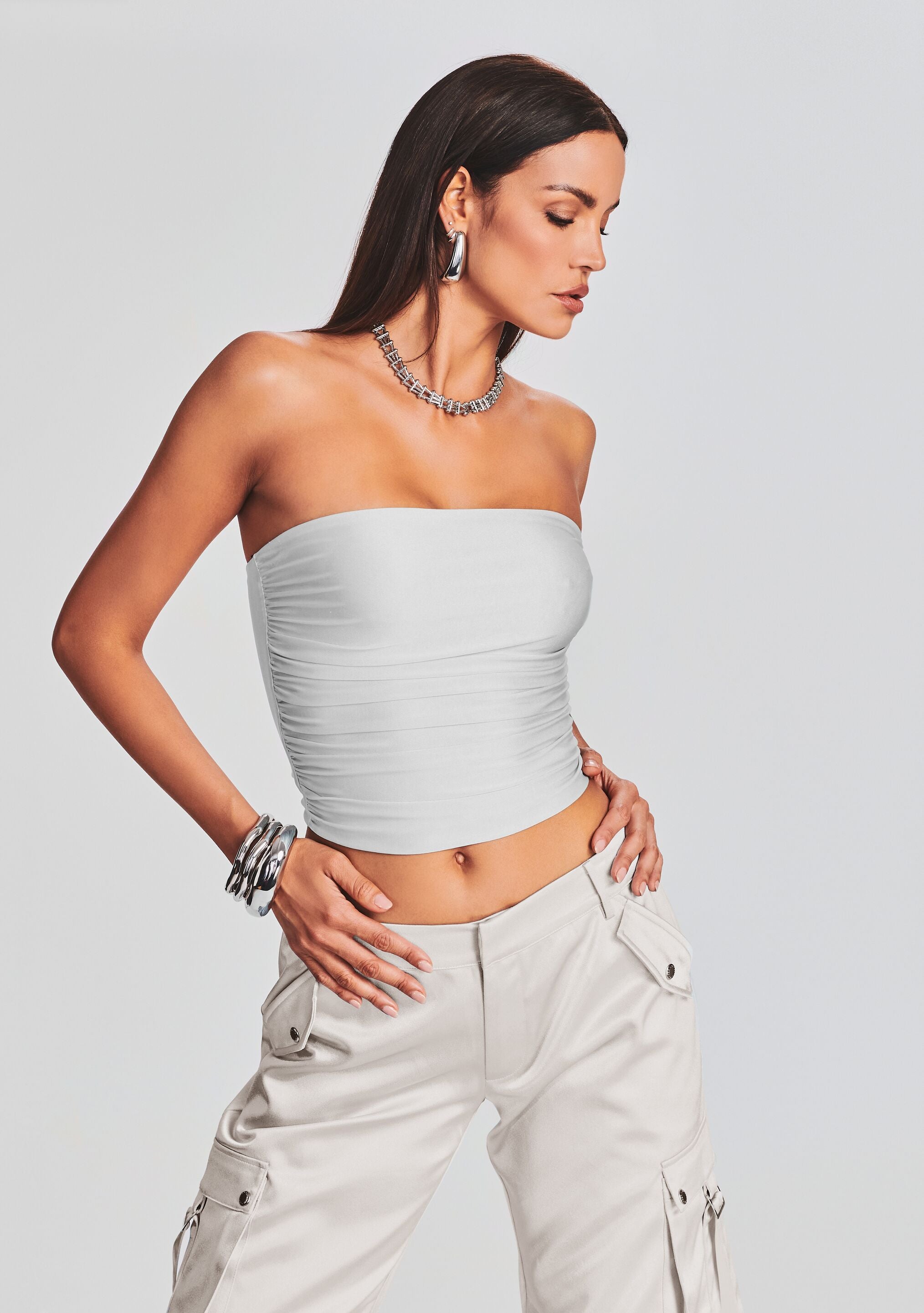 Debbi Strapless Top