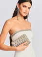 Tyde Crystal Shell Drop Earrings