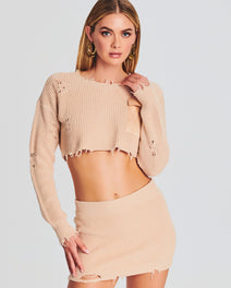 Cropped Devin Sweater