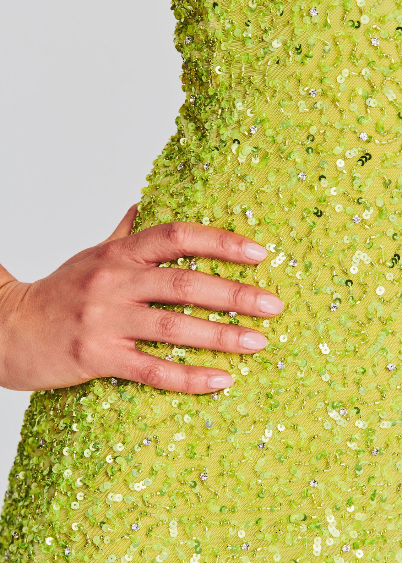 dionne mini dress yellow Dionne Sequin Dress Retrofete