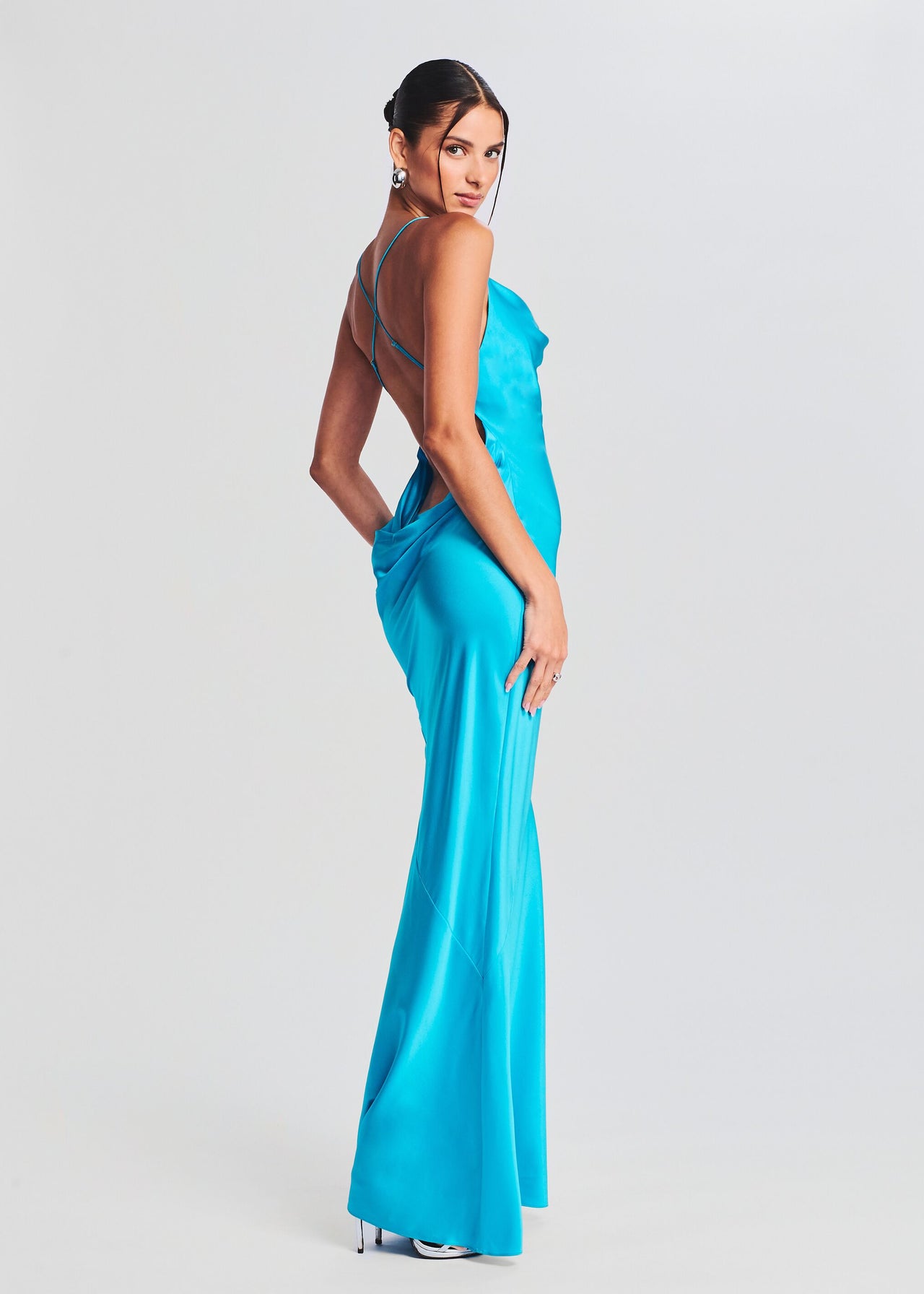 Massimo Silk Gown