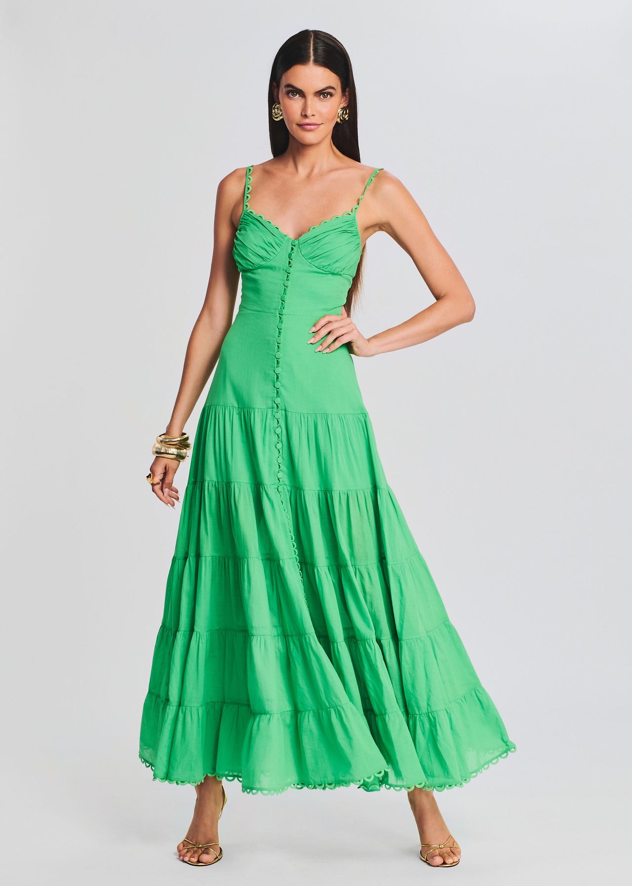 Melia Long Dress Retrofete Melia Long Dress Retrofete