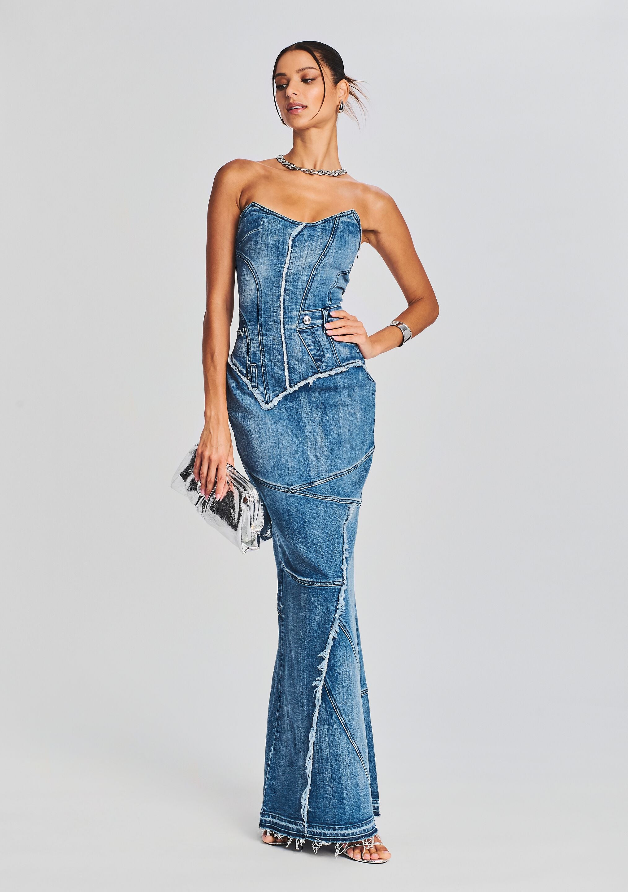 4 must-have denim trends for autumn, from wide-leg jeans to split skirts |  The Independent