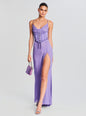 Larissa Silk Corset Dress