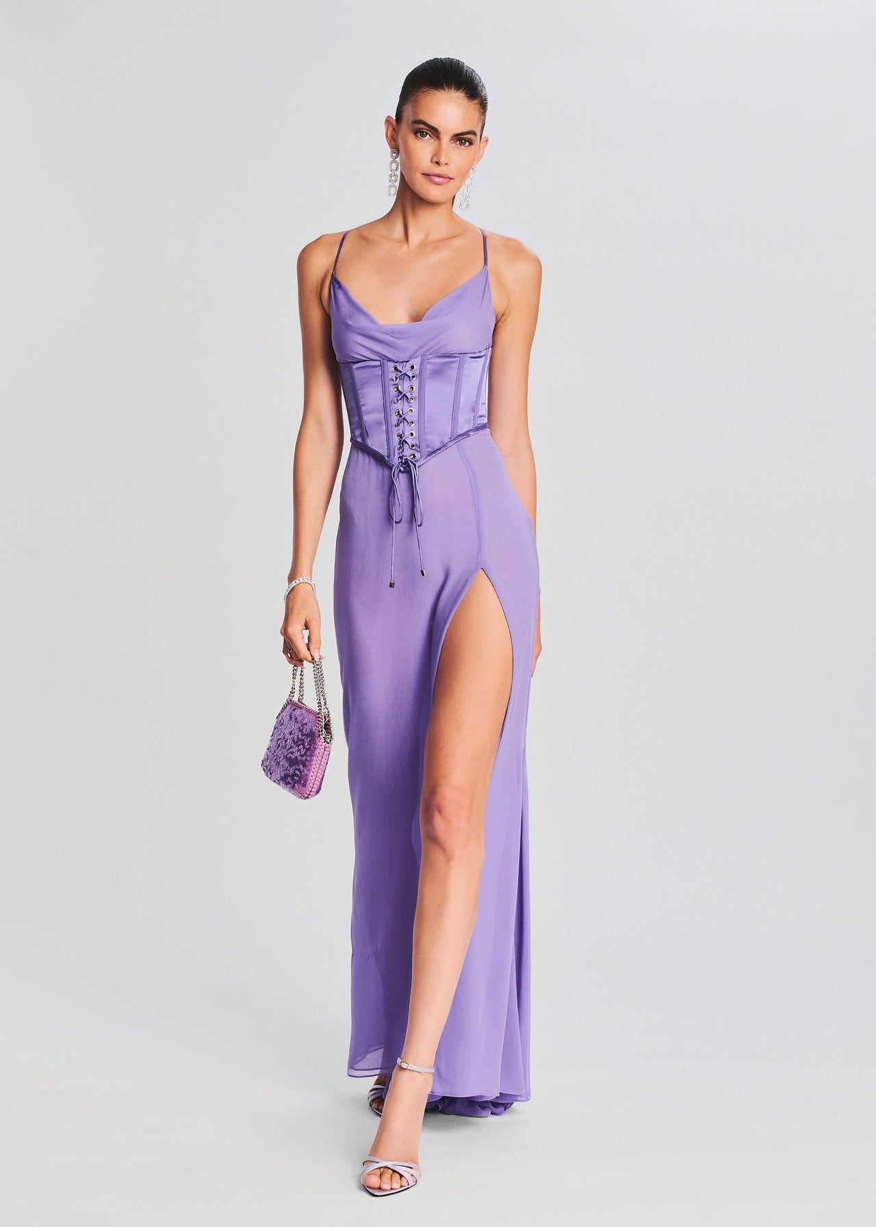 Larissa Silk Corset Dress Retrofete Larissa Silk Corset Dress Retrofete