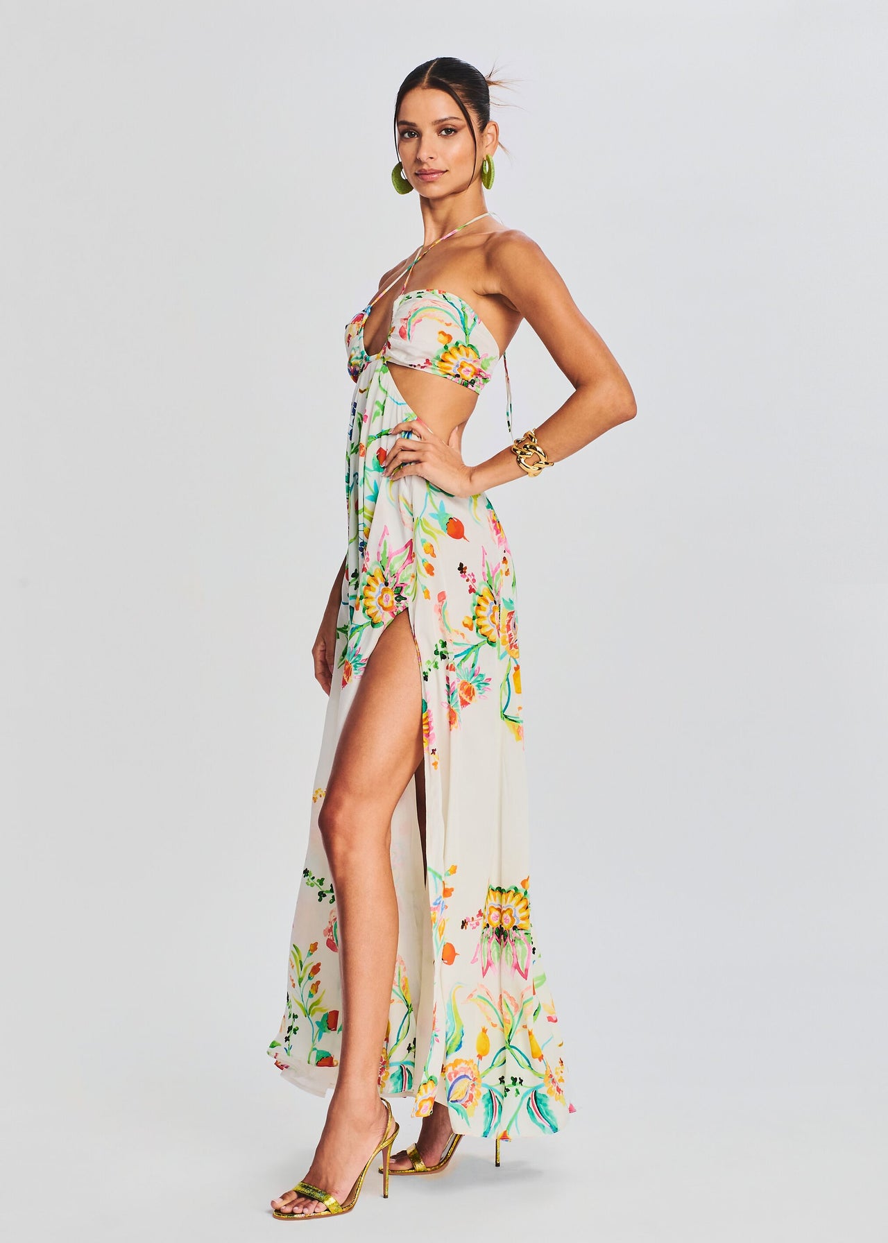 rococo sand susan mini dress ROCOCO SAND Mini Dress in White Floral
