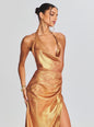 Cleo Silk Chiffon Dress