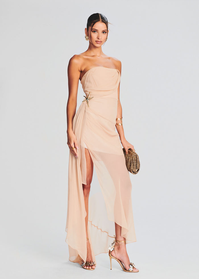 Chaylynn Silk Chiffon Dress