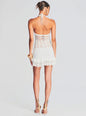 Eze Crochet Pearl Embellished Dress