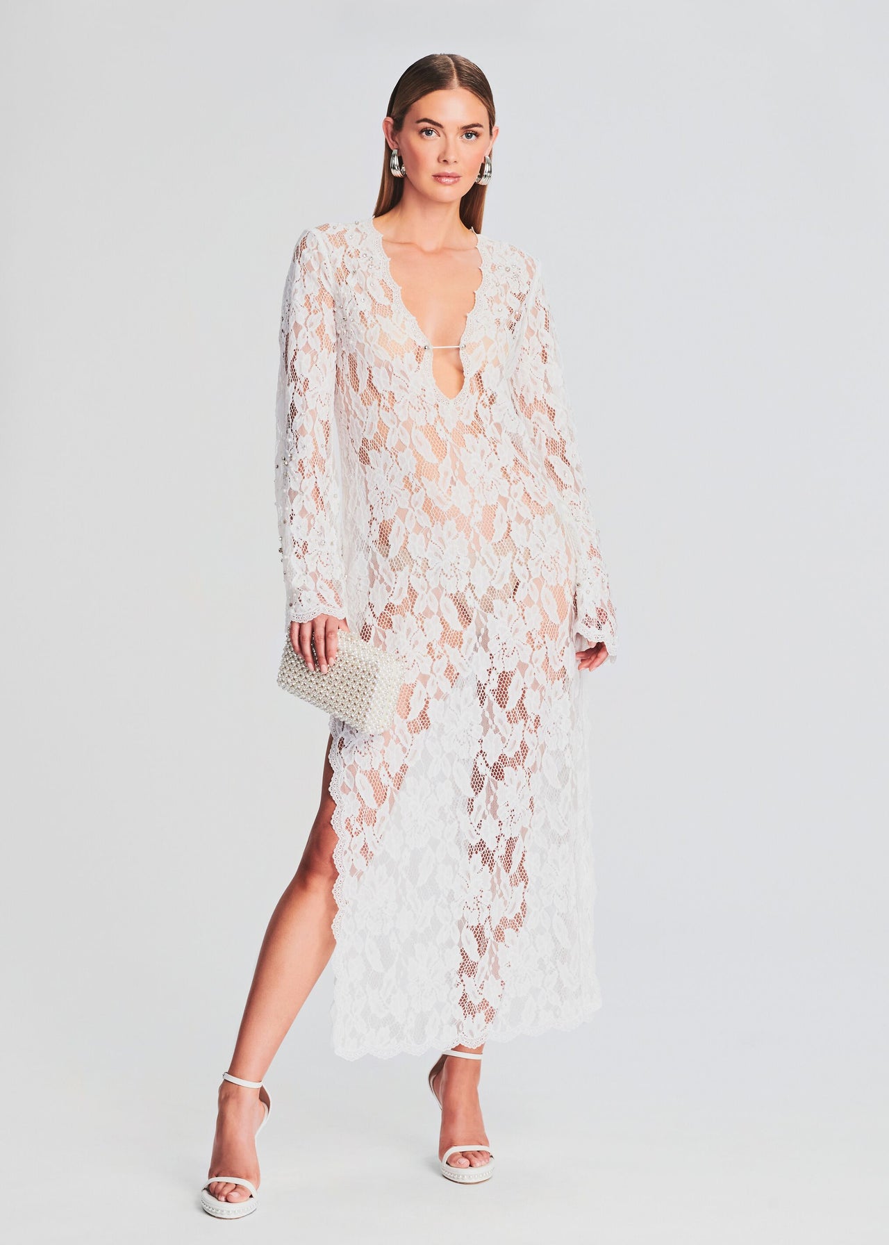 Reet Lace Kaftan Retrofete Reet Lace Kaftan Retrofete