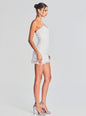 Eliza Lace Strapless Mini Dress