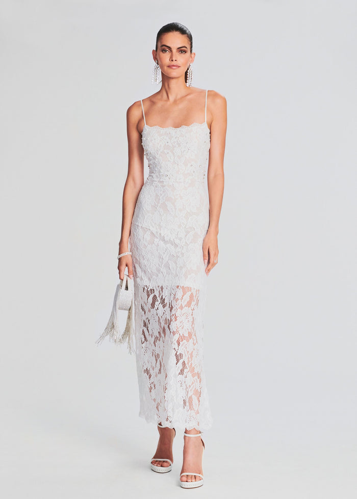 Reet Lace Midi Dress