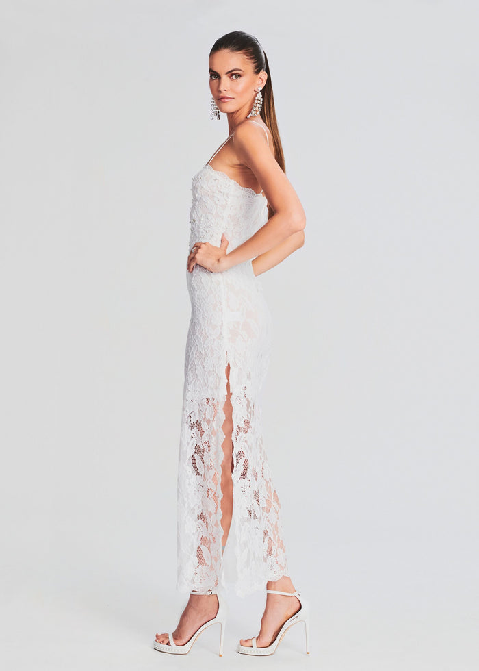 Reet Lace Midi Dress