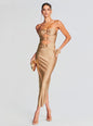 Lily Lycra Maxi Dress