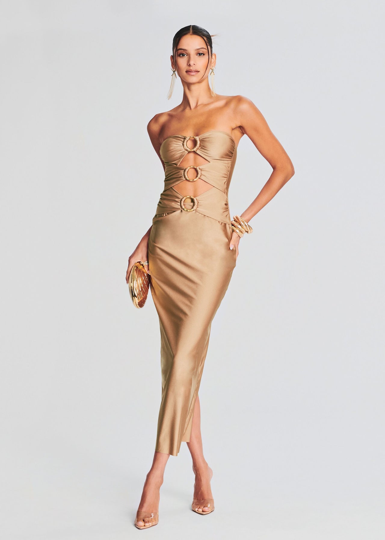 Lily Lycra Maxi Dress Retrofete Lily Lycra Maxi Dress Retrofete