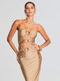 Lily Lycra Maxi Dress