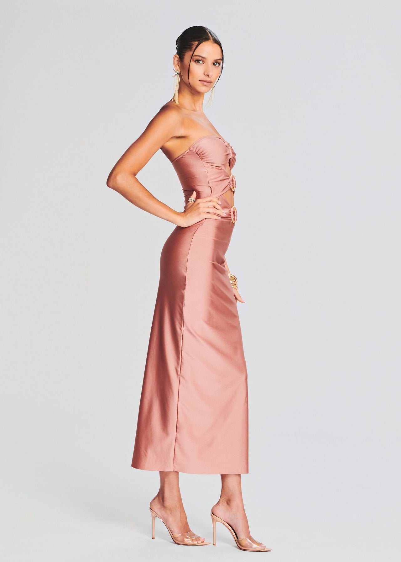 Lily Lycra Maxi Dress Retrofete Lily Lycra Maxi Dress Retrofete