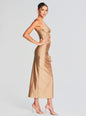 Lily Lycra Maxi Dress