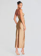 Lily Lycra Maxi Dress