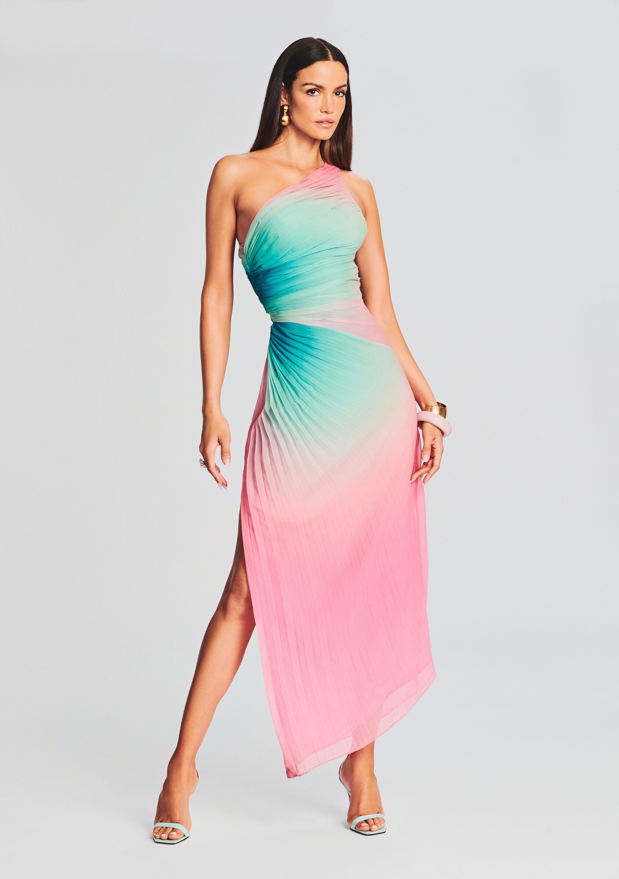 Ombre on sale maxi dress