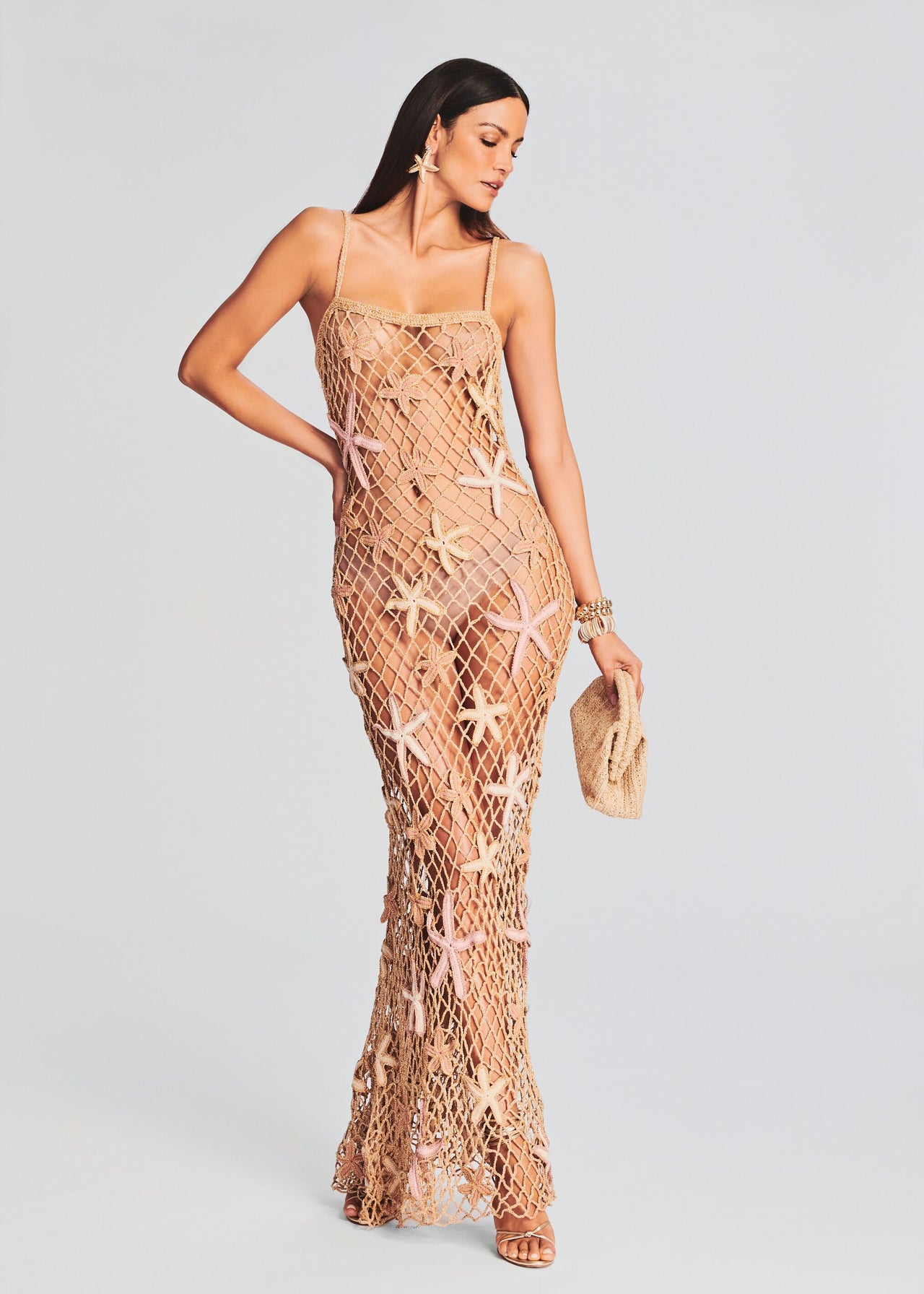 Serafina Open Crochet Dress Retrofete Serafina Open Crochet Dress Retrofete